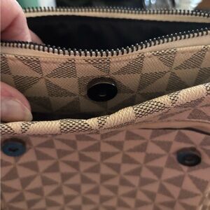 Geometric Patterned Crossbody